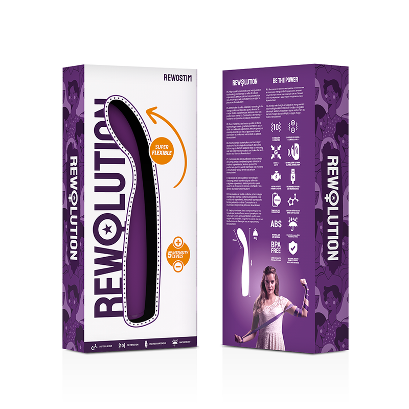 REWOLUTION - Rewostim vibrador flexible