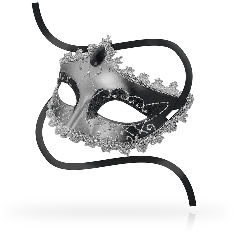 Ohmama — antifaz Black Diamond gris