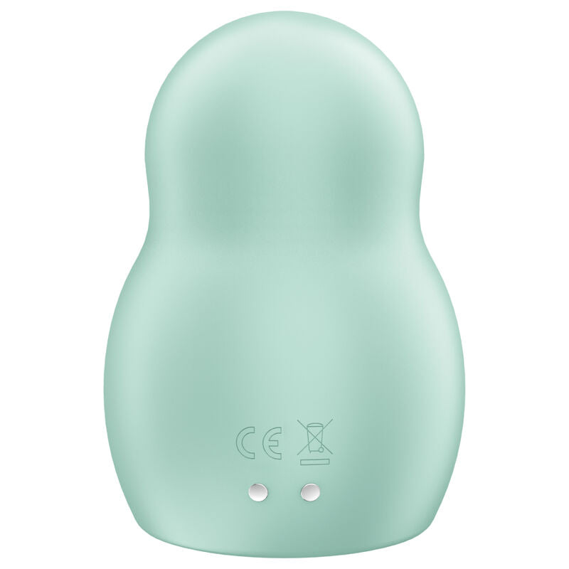 SATISFYER - Pro To Go 1 estimulador y vibrador doble verde