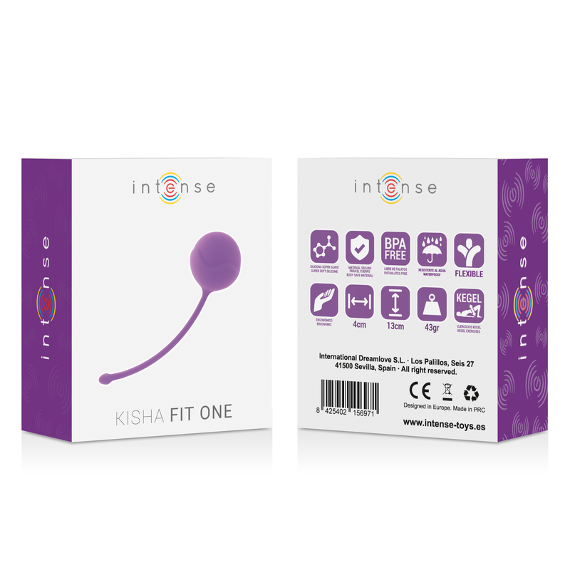 INTENSE — Kisha Fit One silicone Kegel lila