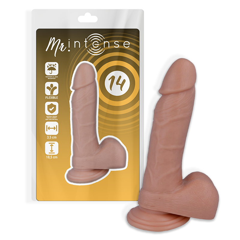Mr Intense Nº14 — dildo realista 18,5 cm