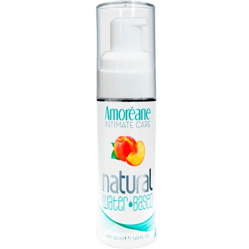 AMOREANE — Lubricante íntimo base agua Melocotón 50 ml