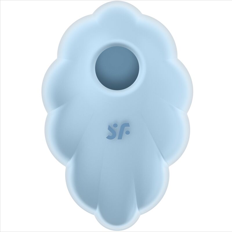 SATISFYER - Cloud Dancer azul vibrador Air Pulse