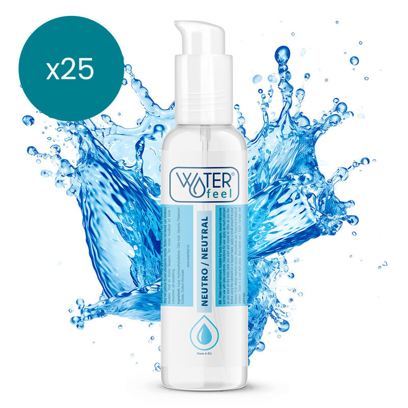 Waterfeel — lubricante Natural 150 ml (pack 23 + 2 gratis)
