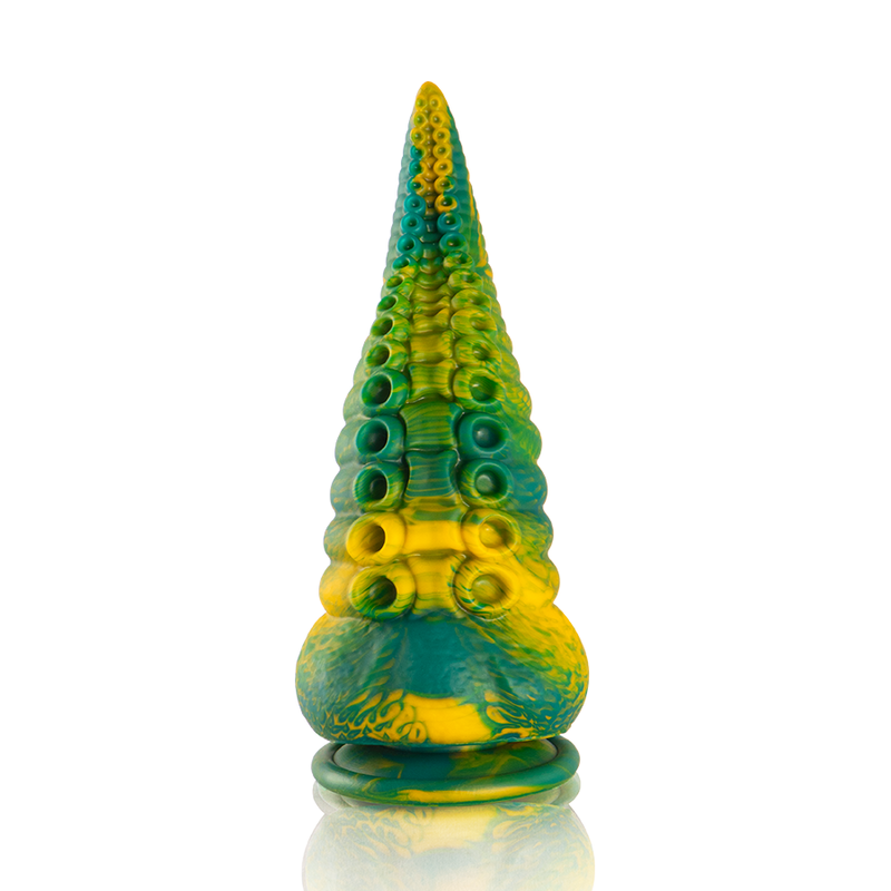 EPIC Cetus — dildo tentáculo verde tamaño pequeño