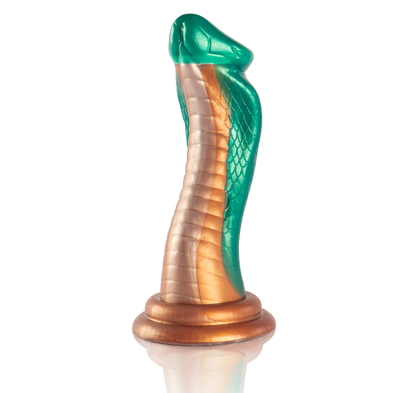 EPIC Python — dildo cobra verde de silicona