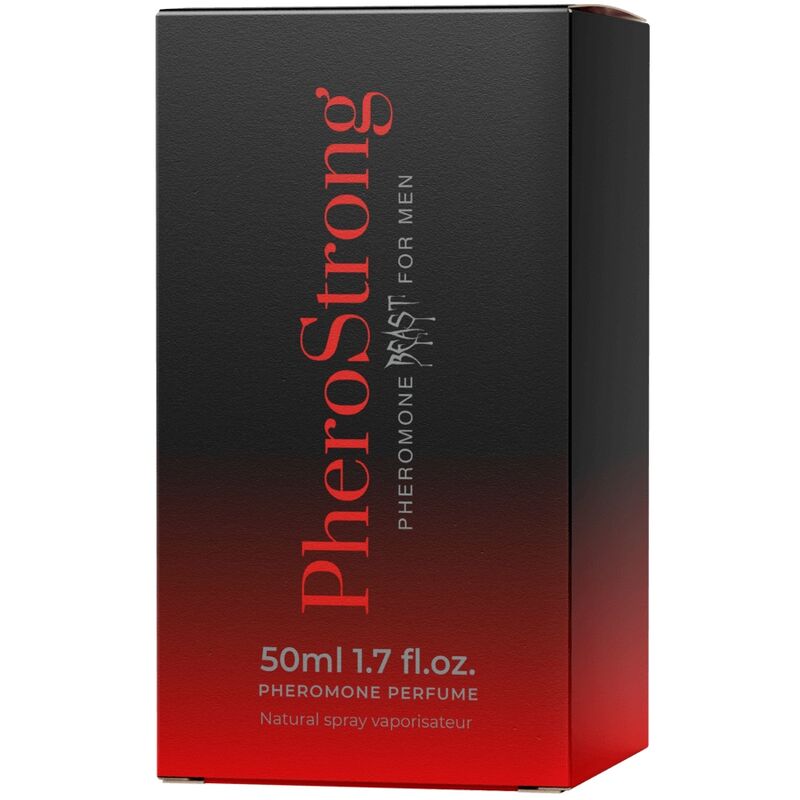 PHEROSTRONG - perfume con feromonas beast para hombre 50 ml