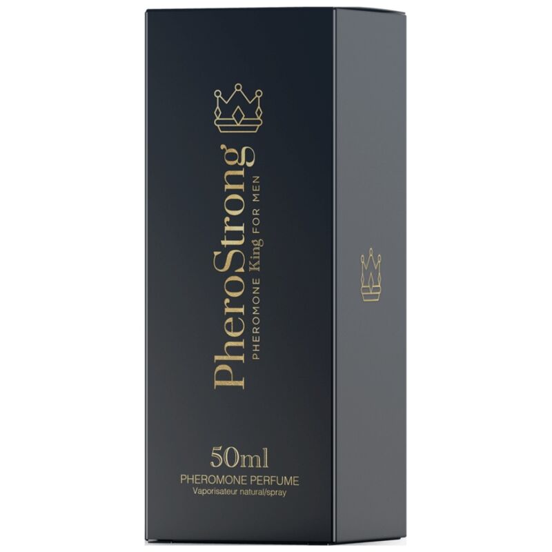PHEROSTRONG - perfume con feromonas king para hombre 50 ml