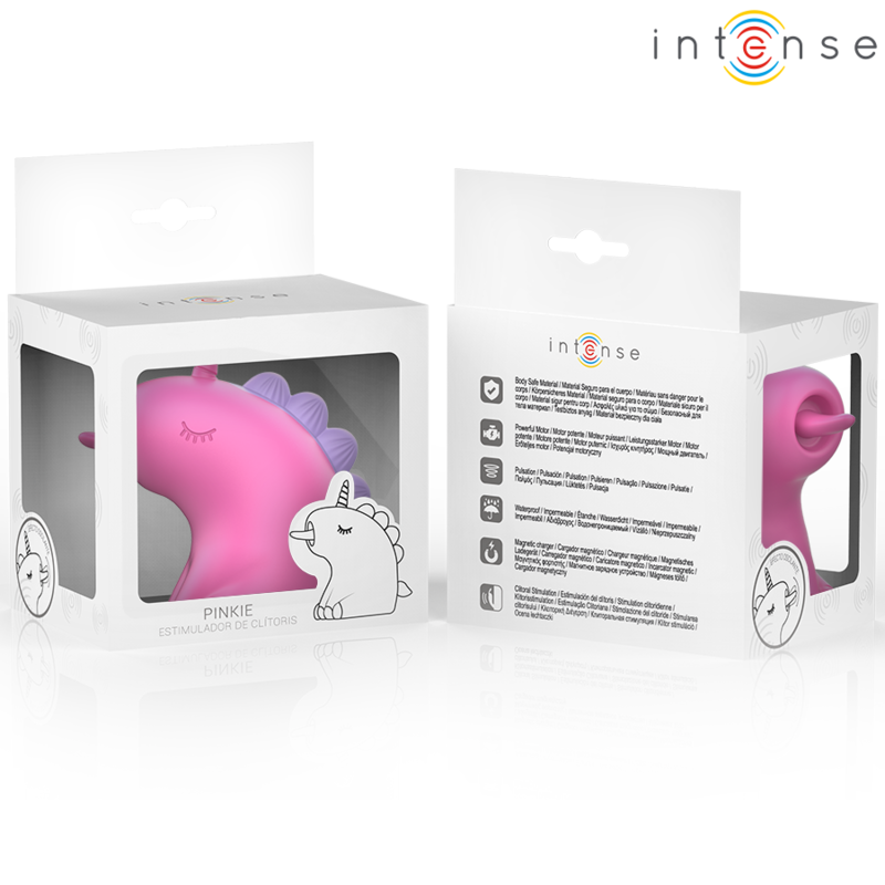 INTENSE - Pinkie estimulador con lengua rotadora 360º