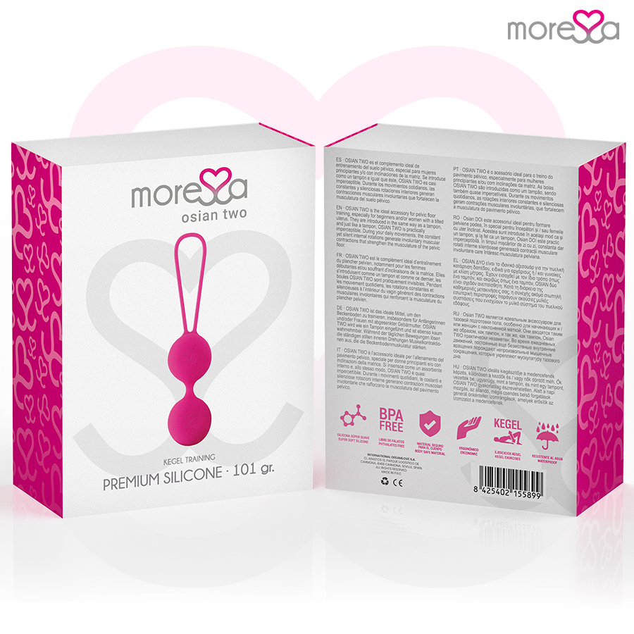 MORESSA — Osian Two entrenamiento suelo pélvico rosa