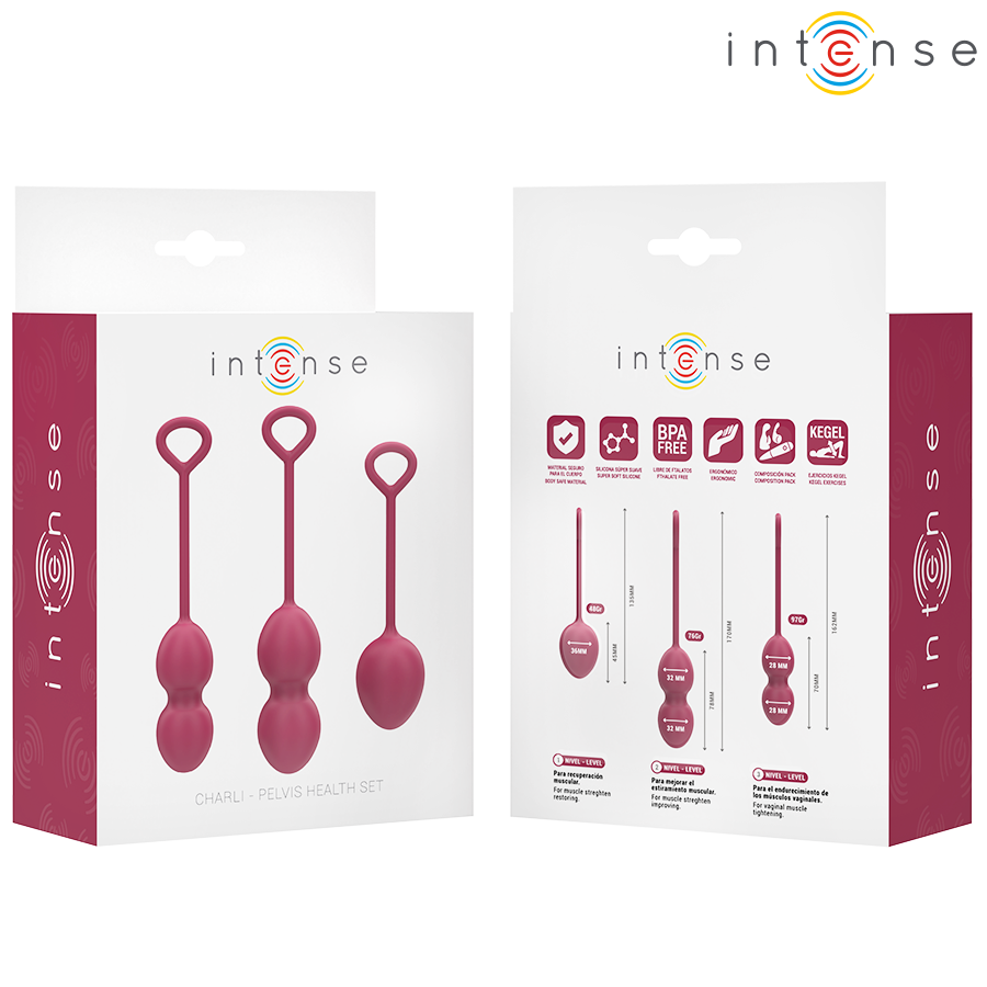INTENSE — Charli kit bolas Kegel Violet