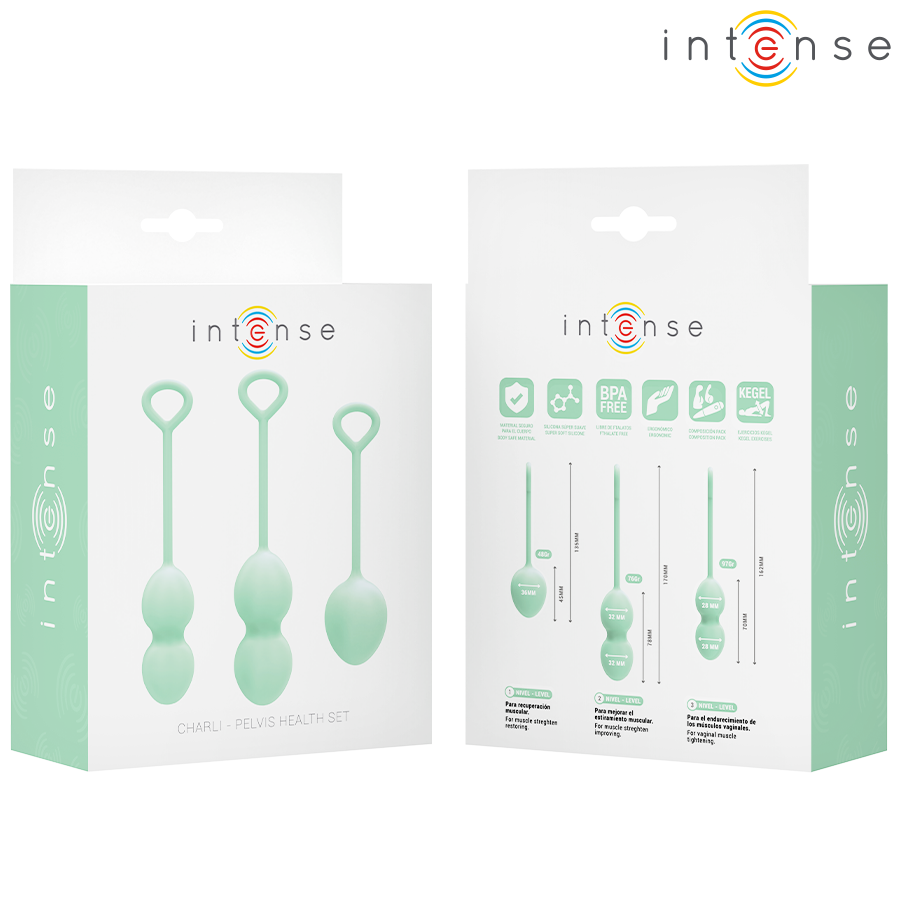 INTENSE — Charli kit bolas Kegel Jade
