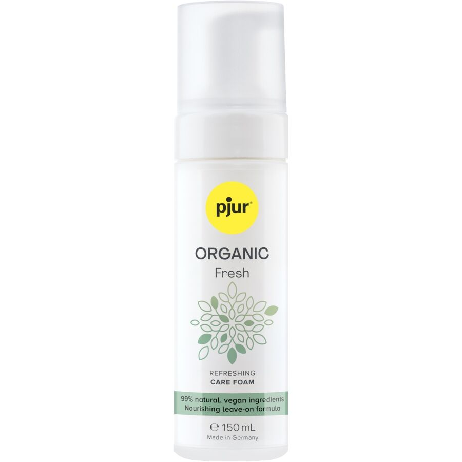 PJUR — Organic Fresh espuma refrescante vegana sin enjuague 150 ml