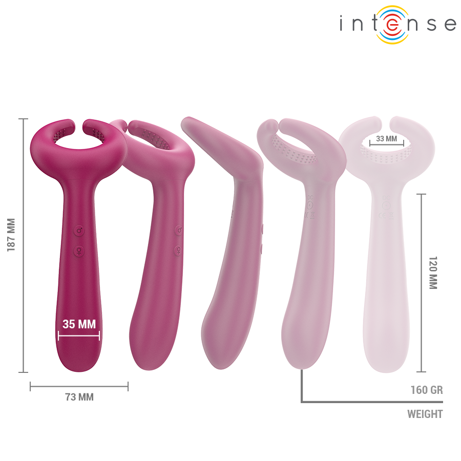 INTENSE Rowan — vibrador inclusivo para parejas