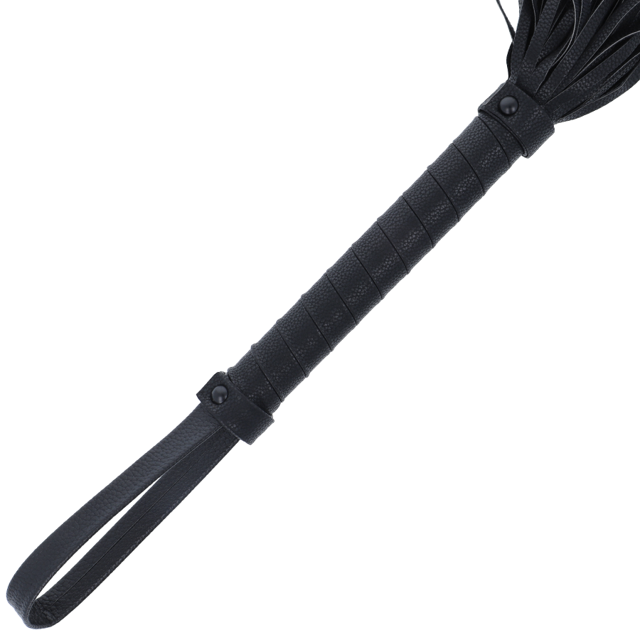 DARKNESS — Látigo bondage negro 42 cm