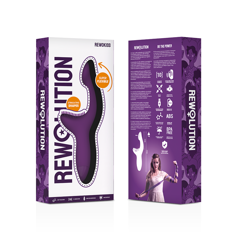 REWOLUTION - Rewokiss vibrador estimulador punto A