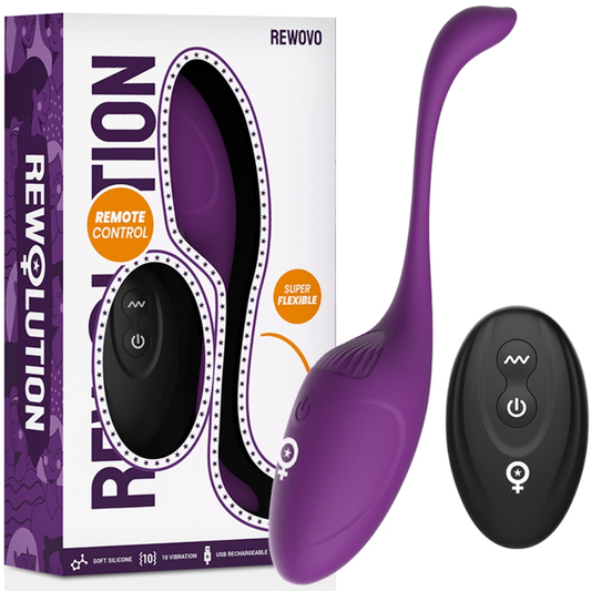 REWOLUTION - Rewovo huevo vibrador control remoto