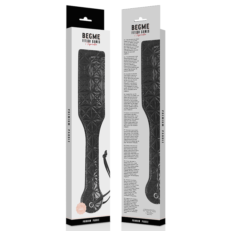 BEGME - Black edition Pala Leather Vegano