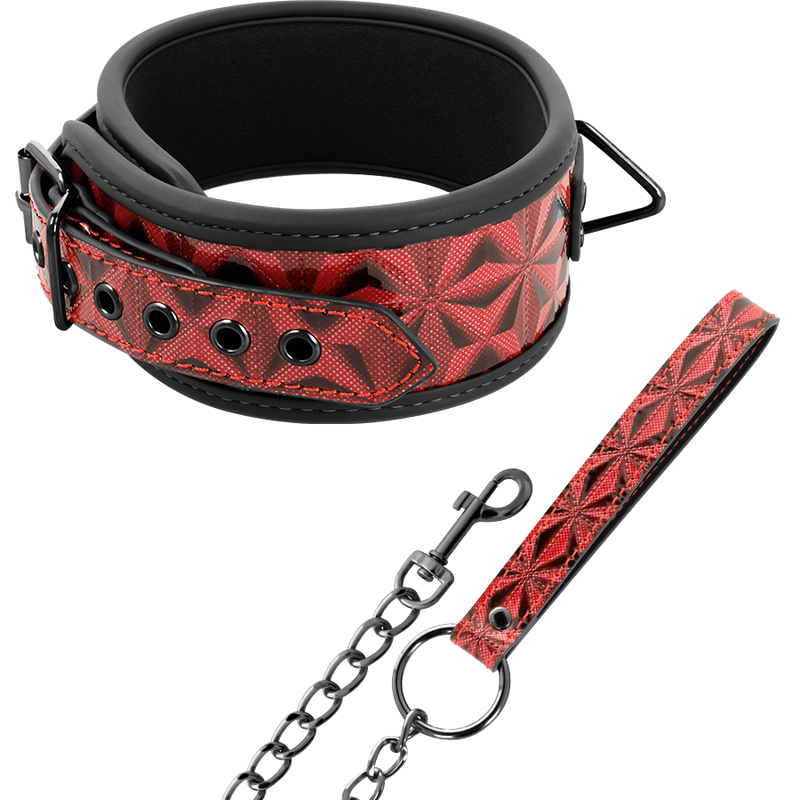 BEGME — Red Edition collar cuero vegano con forro de neopreno