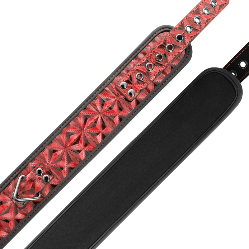 BEGME — Red Edition collar cuero vegano con forro de neopreno