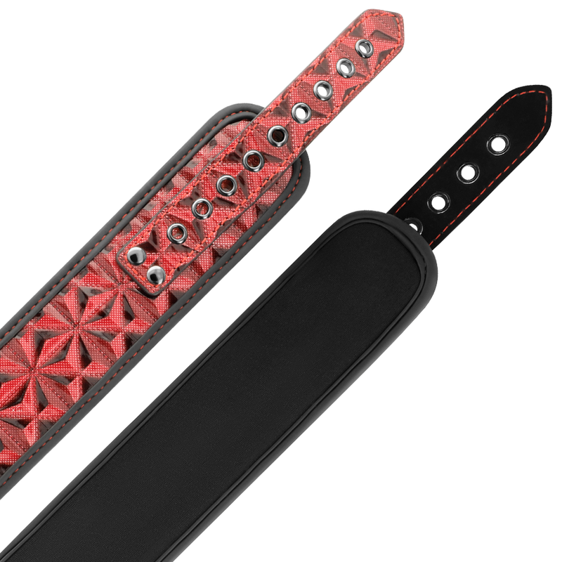 BEGME — Red Edition collar con cadenas y pinzas pezones con forro de neopreno