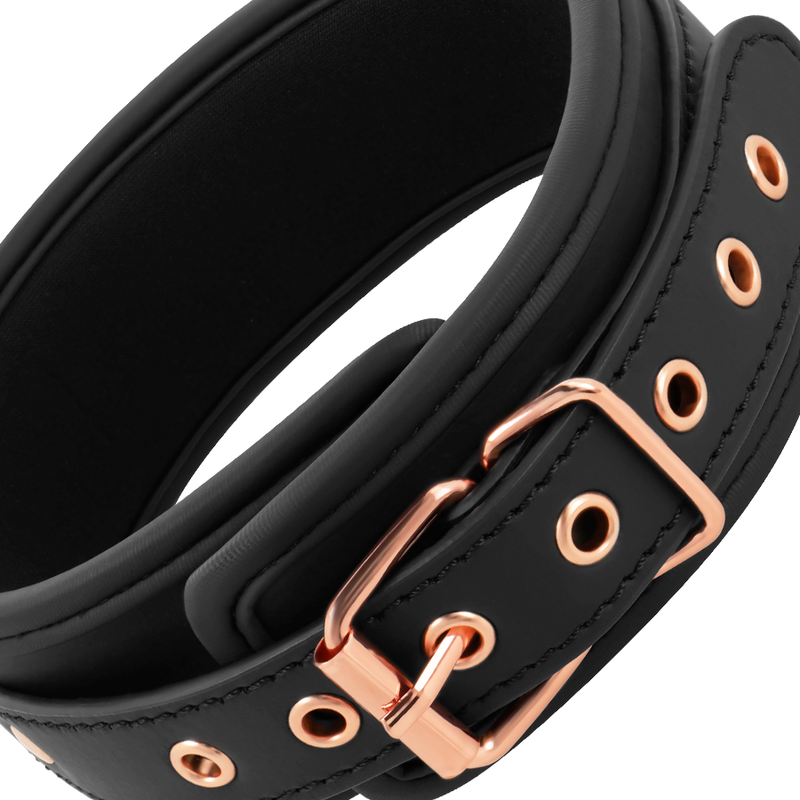 COQUETTE CHIC DESIRE — Fantasy collar con pinzas pezones con forro de neopreno