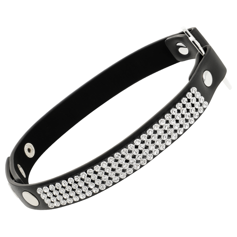 COQUETTE CHIC DESIRE — Choker cuero vegano corazón