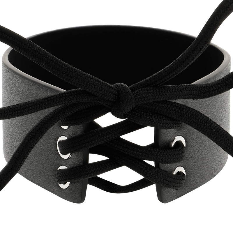 COQUETTE CHIC DESIRE — Choker cuero vegano