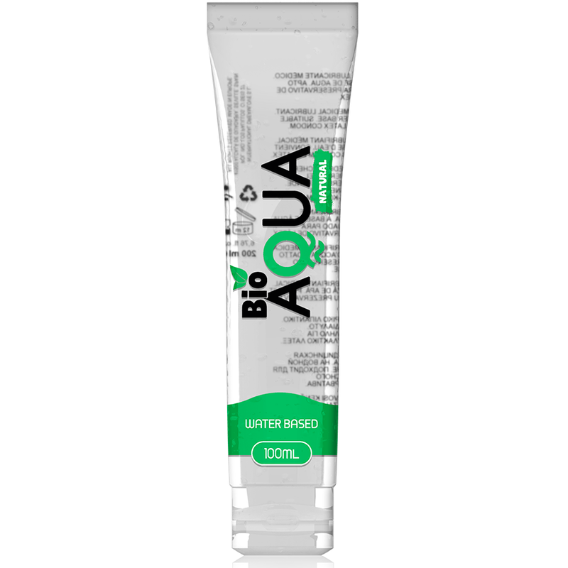 BIOAQUA — lubricante ingredientes naturales base agua 100 ml