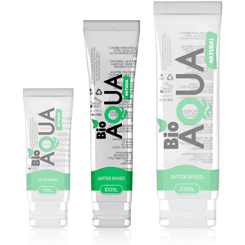 BIOAQUA — lubricante ingredientes naturales base agua 100 ml