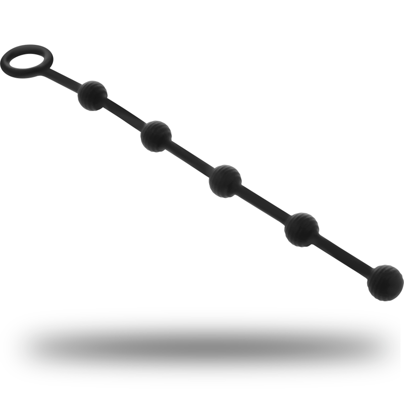 OHMAMA — Cadena anal silicona 23 cm