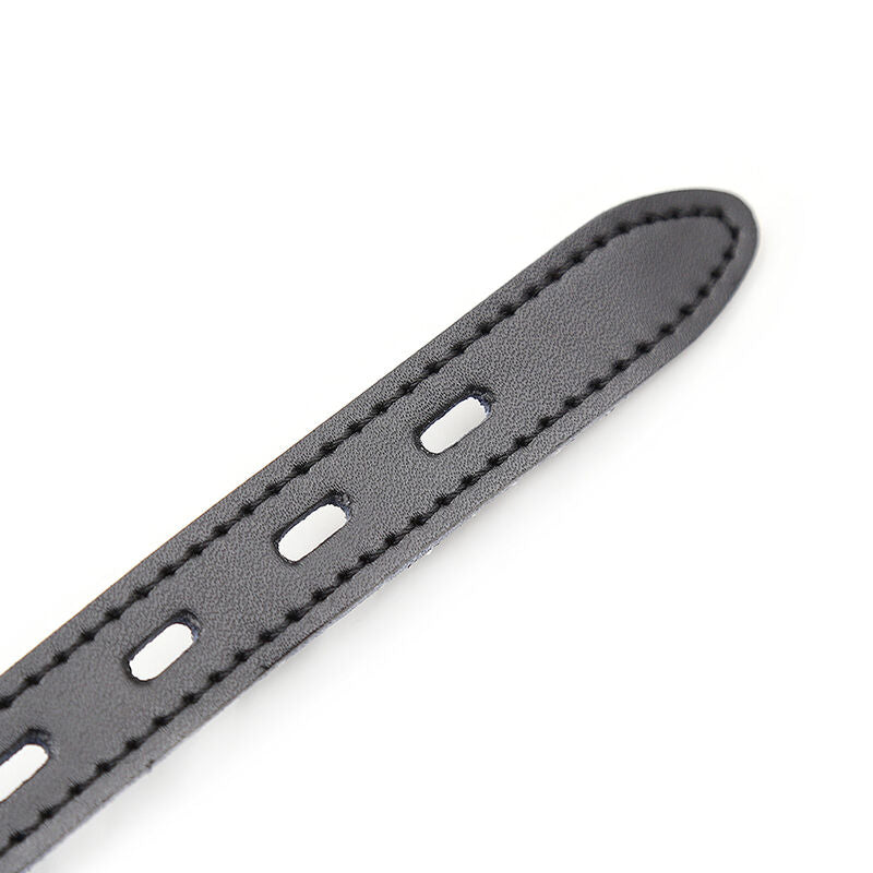 OHMAMA FETISH - Mordaza silicona con correa piel