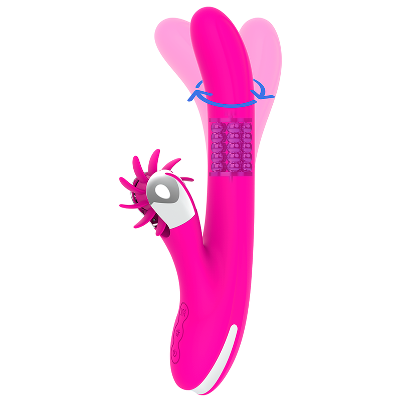 Diversia Bunny Rotation — vibrador rotador punto G (24 cm)