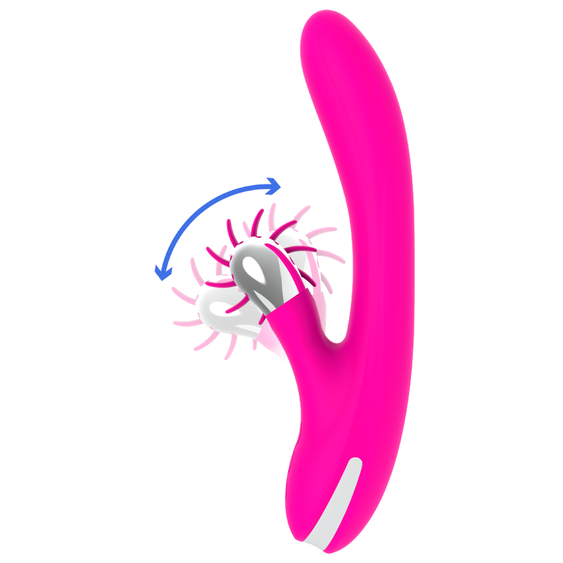 Diversia Bunny Vibrating — vibrador doble estimulación punto G y clítoris (24 cm)