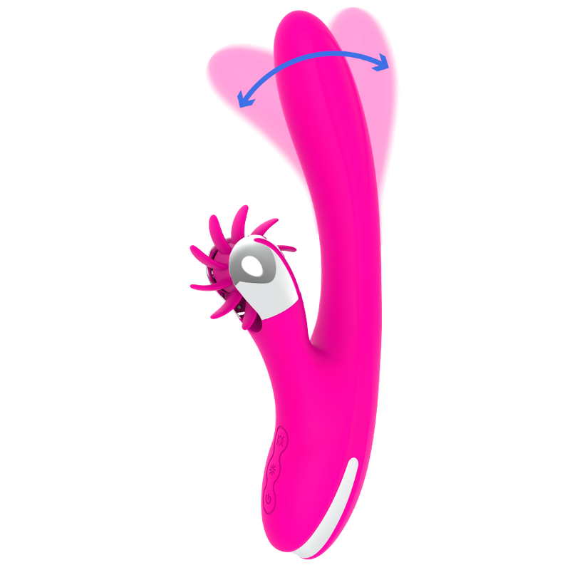 Diversia Bunny Waves — vibrador wave punto G (24 cm)