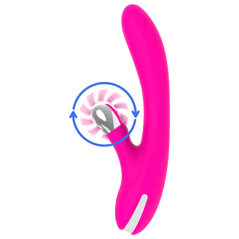 Diversia Bunny Vibrating — vibrador doble estimulación punto G y clítoris (24 cm)
