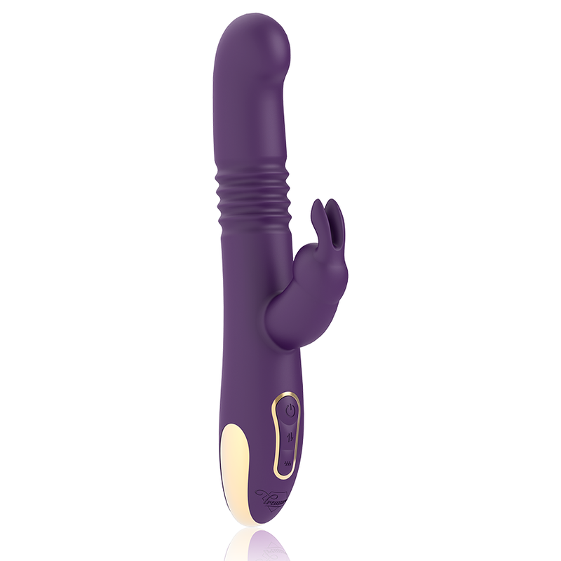 TREASURE - Bastian Rabbit Up & Down Rotador & Vibrador + Mando Control Remoto Watchme