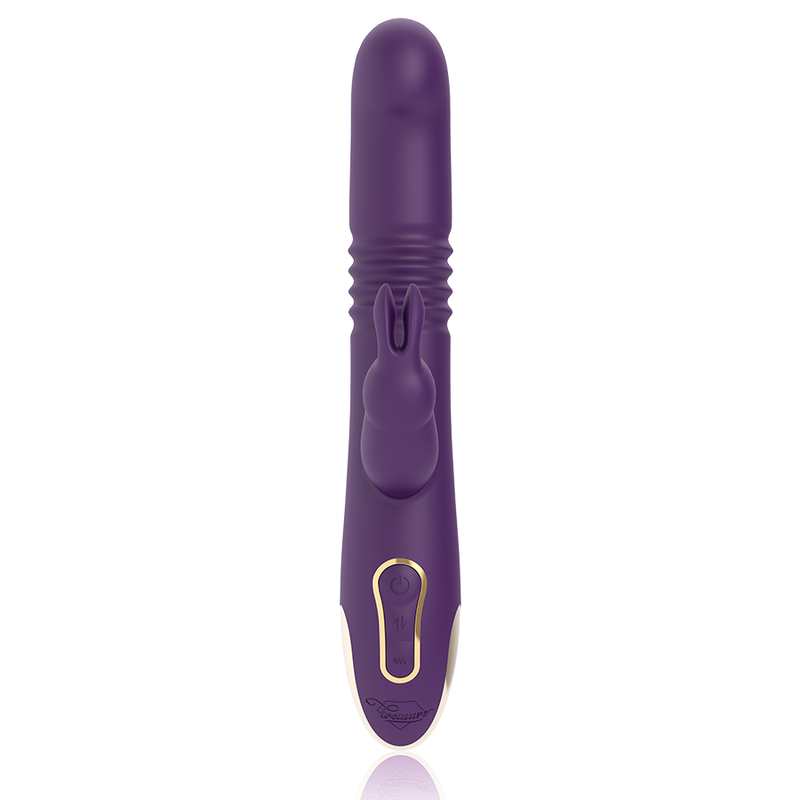 TREASURE - Bastian Rabbit Up & Down Rotador & Vibrador + Mando Control Remoto Watchme