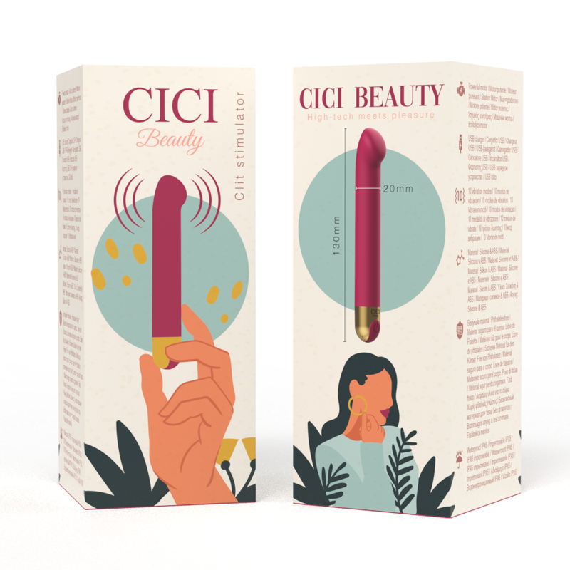 CICI BEAUTY - Premium silicone clit stimulator