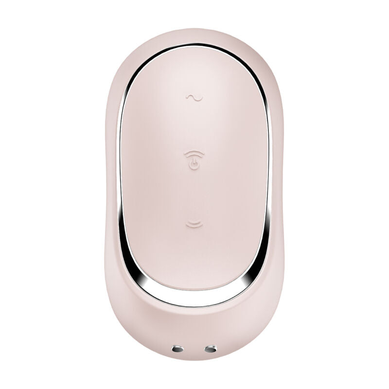 SATISFYER - Pro To Go 2 estimulador y vibrador doble beige