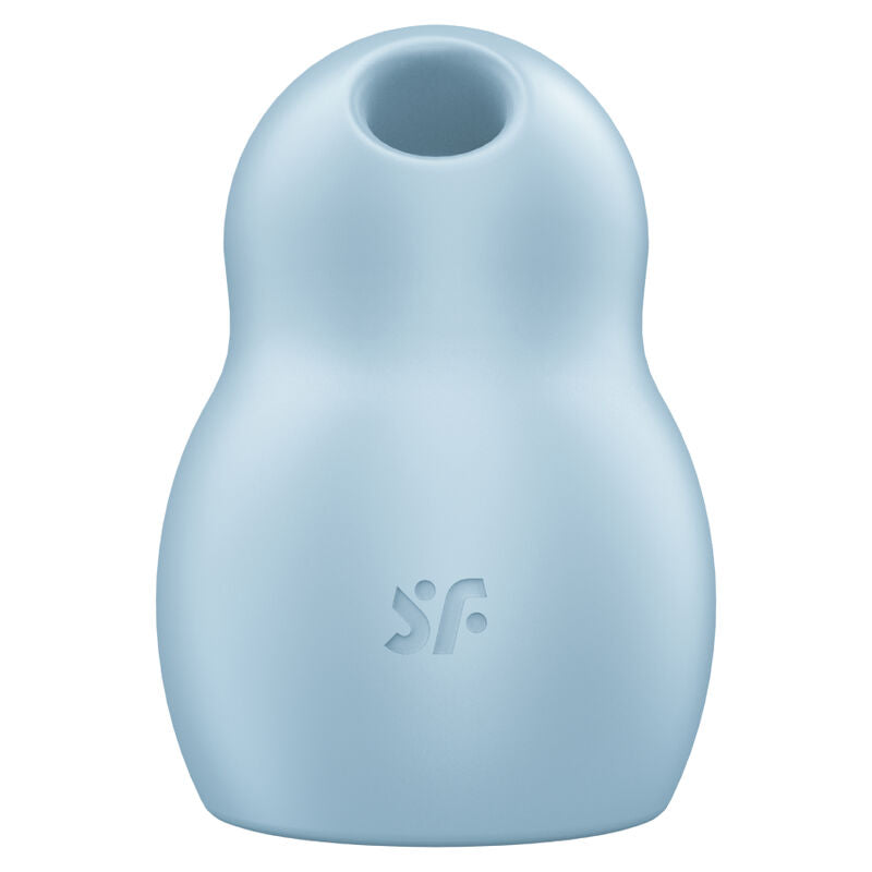 SATISFYER - Pro To Go 1 estimulador y vibrador doble azul