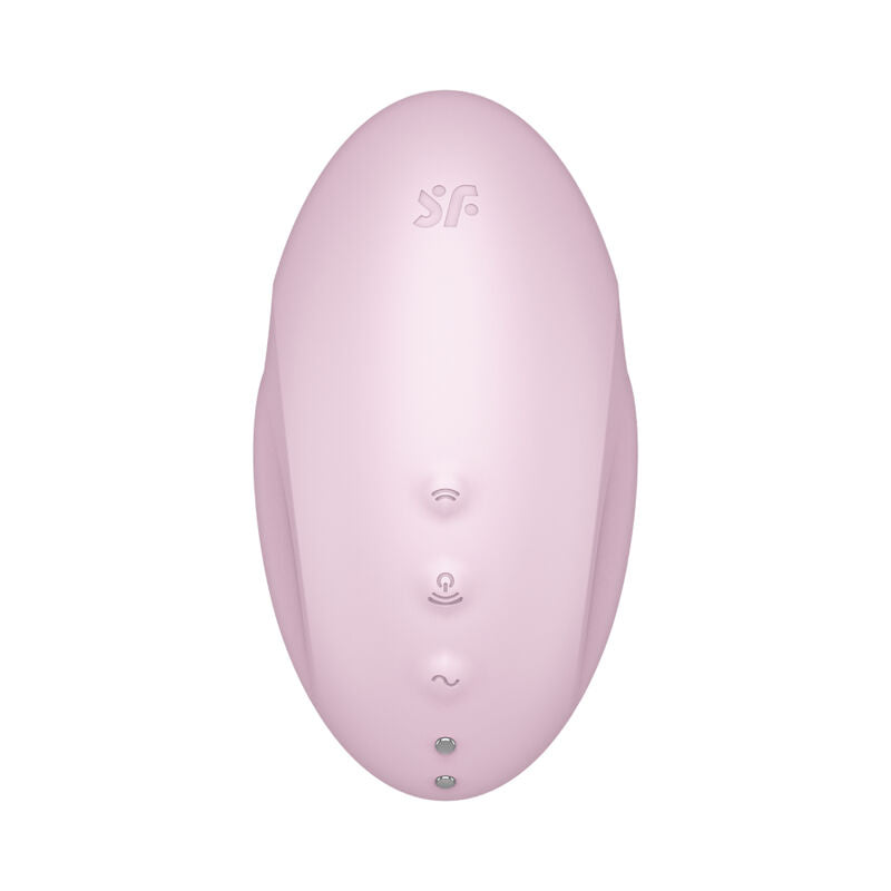 SATISFYER - Vulva Lover 3 estimulador y vibrador rosa