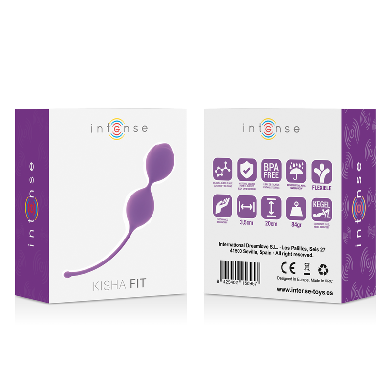 INTENSE — Kisha Fit silicone Kegel lila