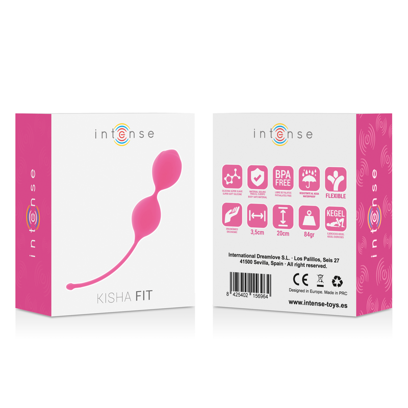 INTENSE — Kisha Fit silicone Kegel fucsia