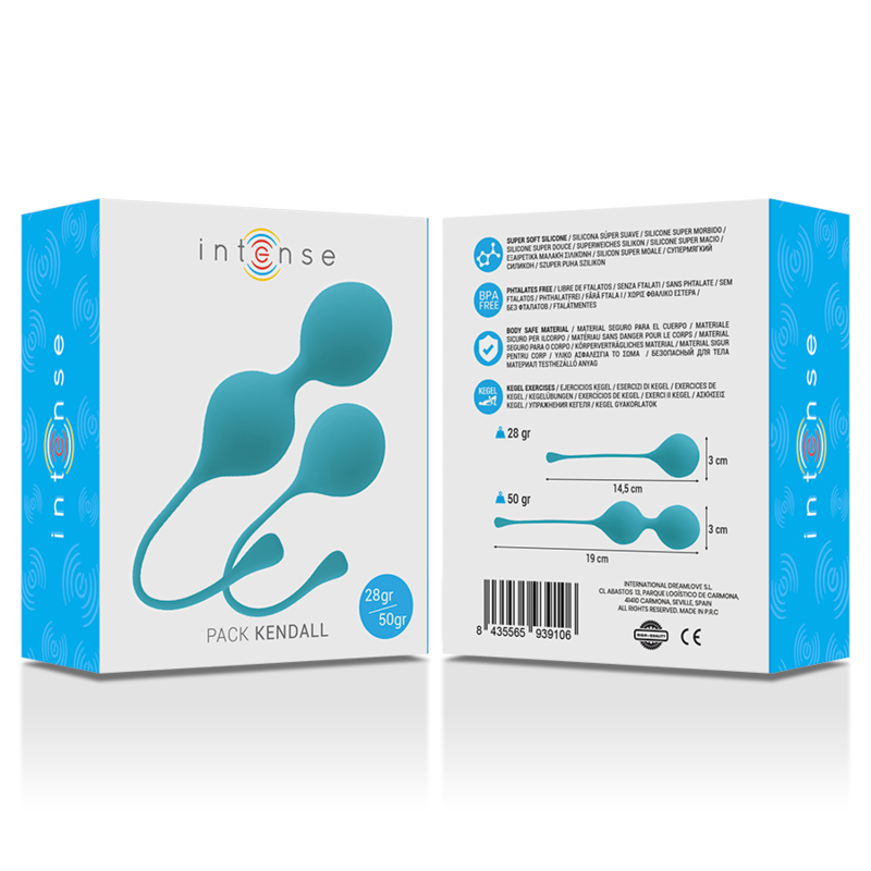 INTENSE — Bolas Kegel Pack Kendall azul