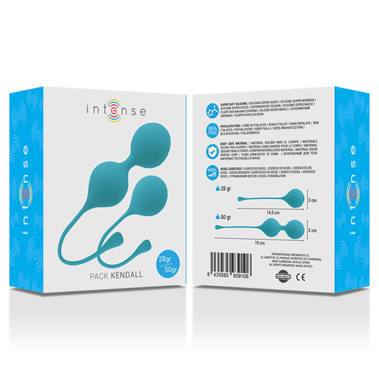 INTENSE — Bolas Kegel Pack Kendall azul