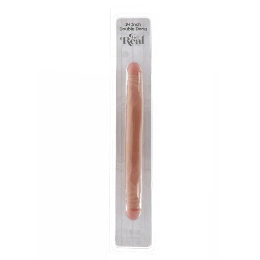 GET REAL - doble dong 35 cm natural