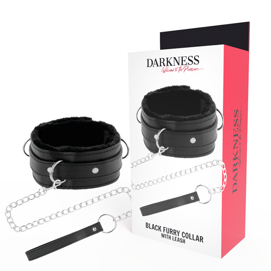 DARKNESS — Collar confortable de postura con cadena