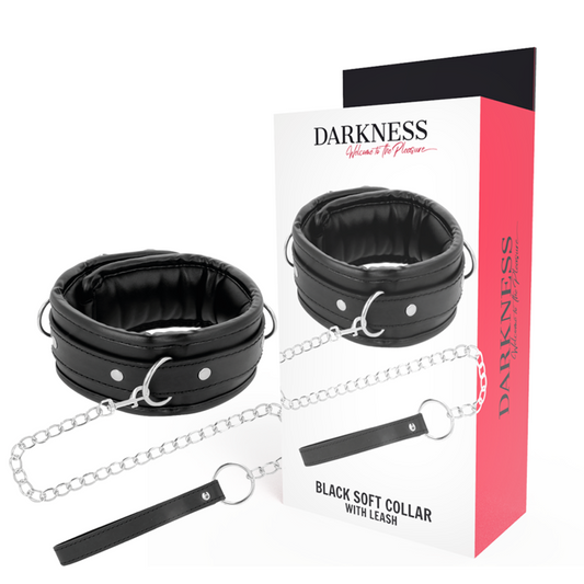 DARKNESS — Collar con cadena Soft Leather