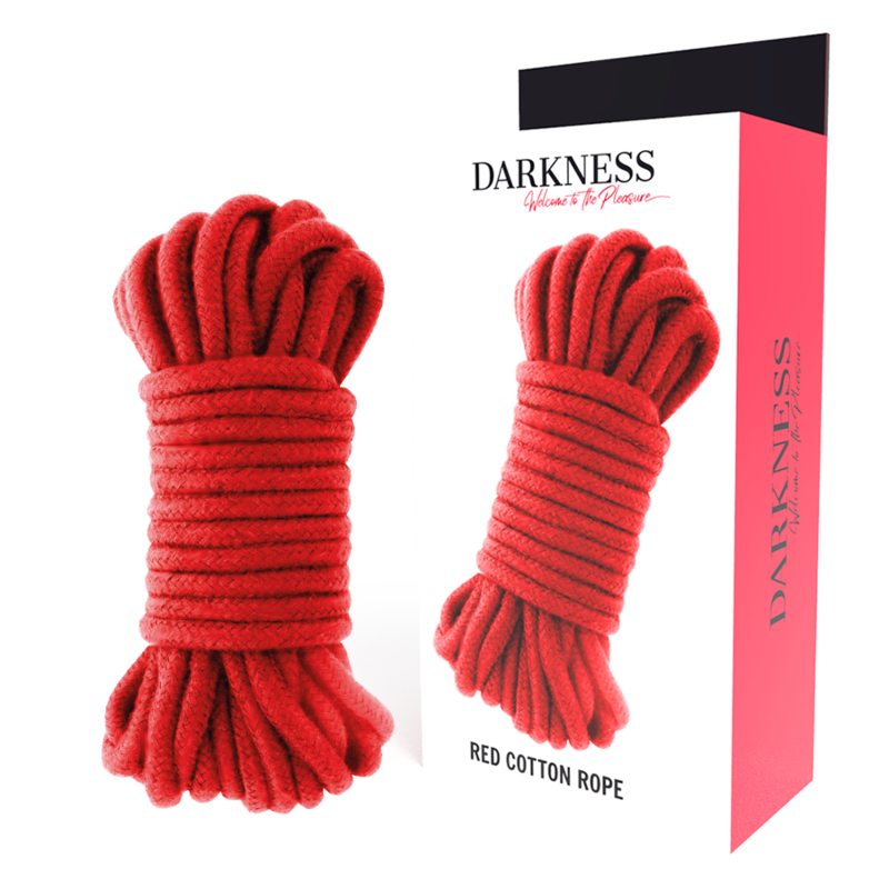DARKNESS - Cuerda japonesa 5 m rojo